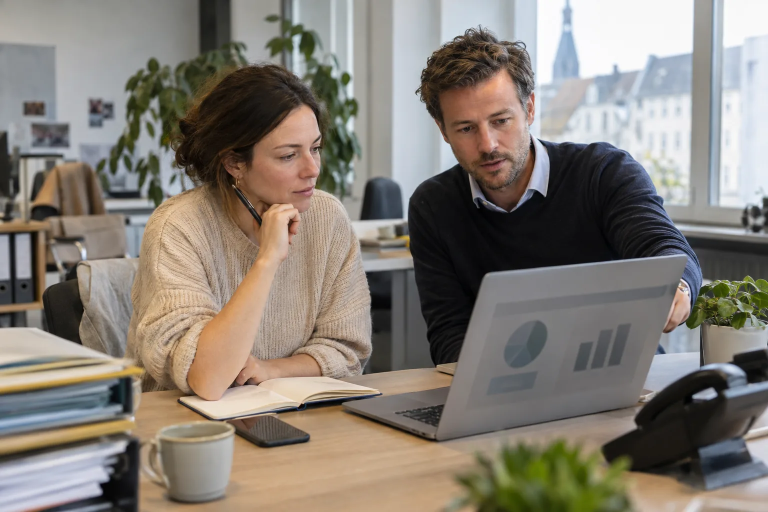 Staffing operations manager and coordinator review worker hotline case outcomes in a European branch office